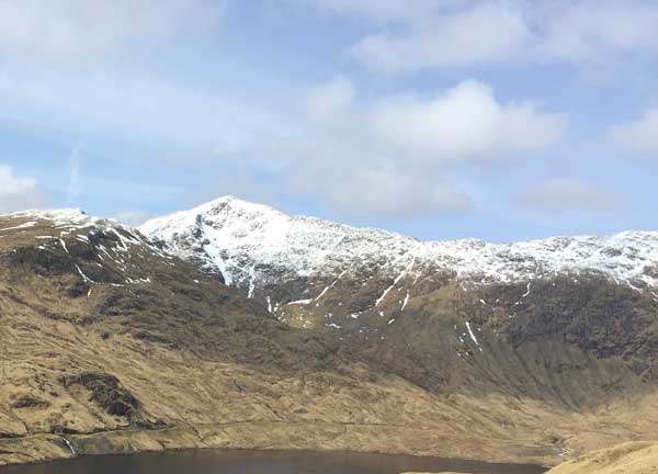 Ben Cruachan - click to see the new smock named after this mountain