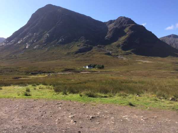 Buachaille Etive Mor from A82 - my start point